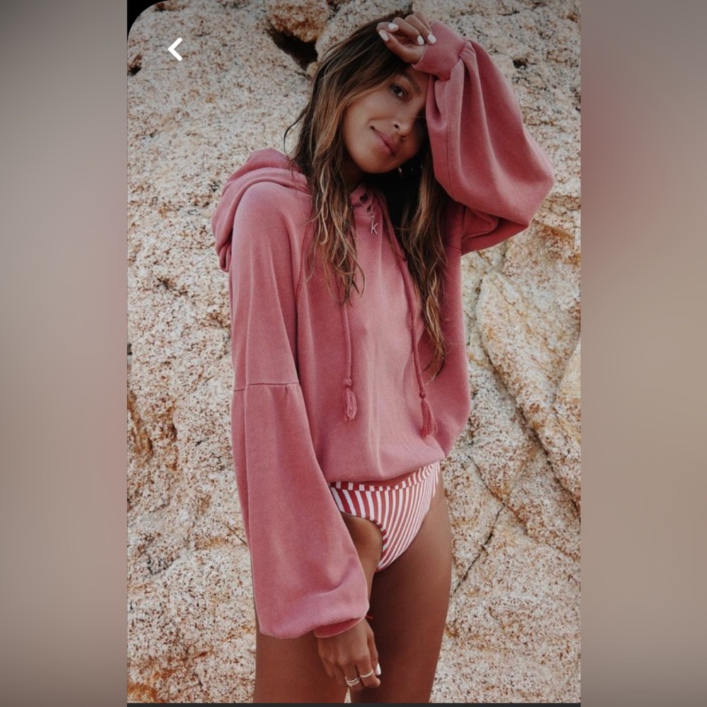 Billabong Distresses Hoodie sz Small